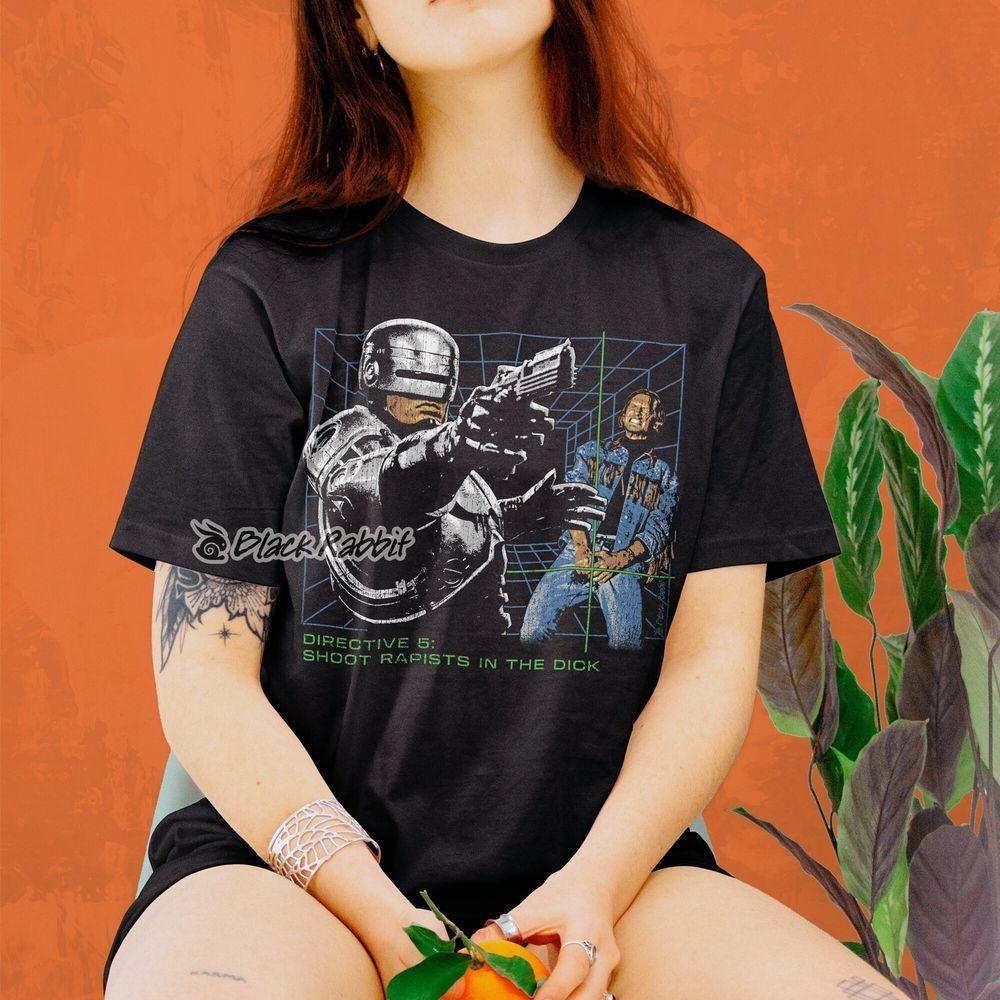 Robocop Shoot Rapists In The Dick Funny Retro Vintage Scifi 80s Vuitino Merch Robocop Shoot Rapists In The Dick Funny Retro Vintage Scifi 80s Vuitino Merch